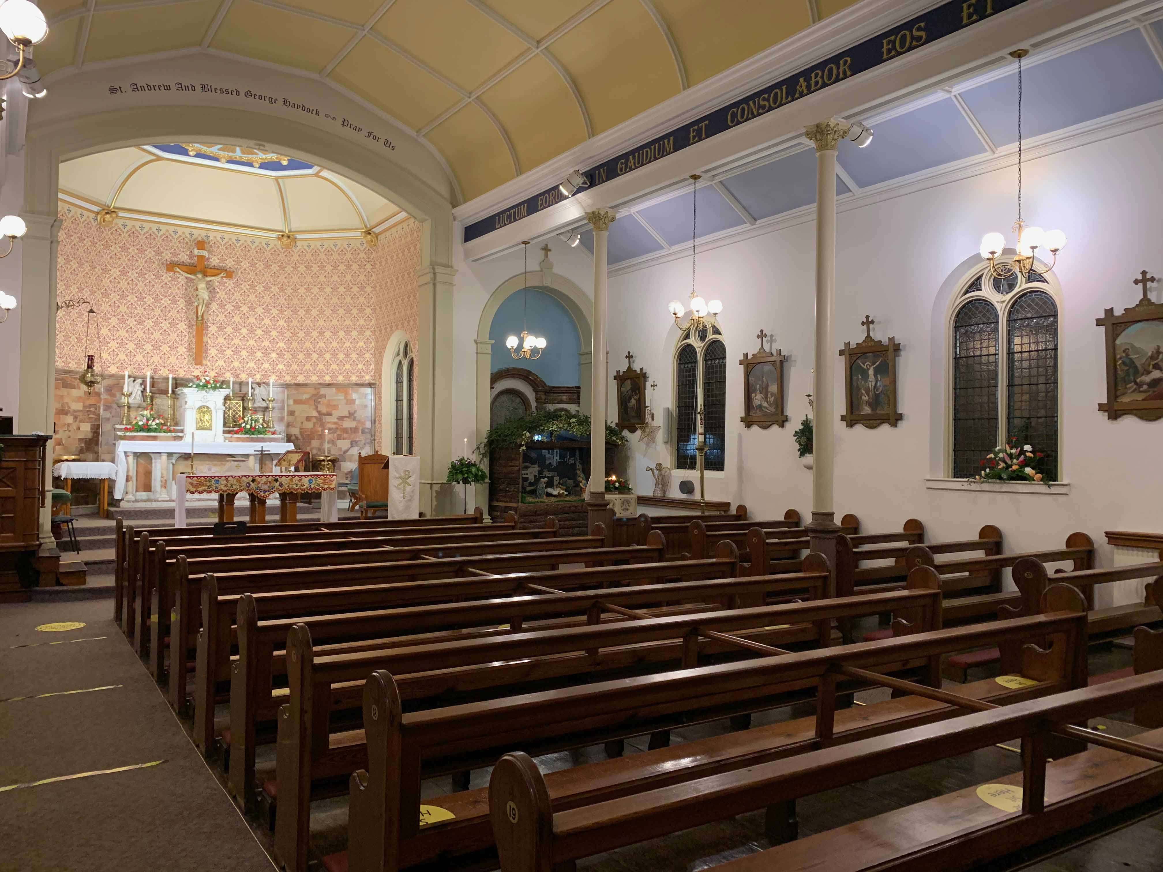 Images from St Andrew’s at Christmas 2020 St Andrew's, Cottam, & St Mary's, Lea Town